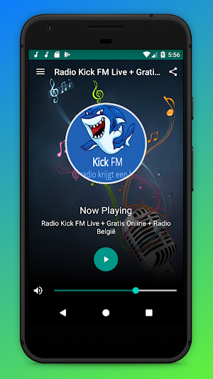 Kick FM Radio App BE Online Screenshot 0