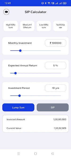LoanPrime: EMI Loan Calculator Screenshot 1