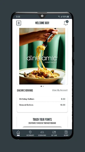 DineAmic Rewards Screenshot 1