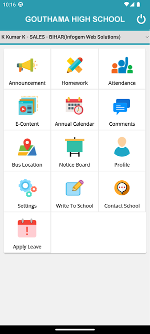 Gouthama High School, Jagtial Screenshot 1