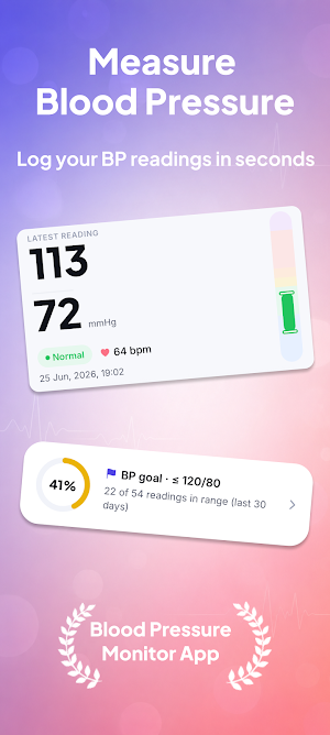 Blood Pressure Monitor: BPlus Screenshot 0