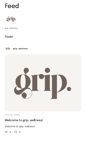 grip. wellness Screenshot 2