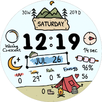 NW059: Digital watch face