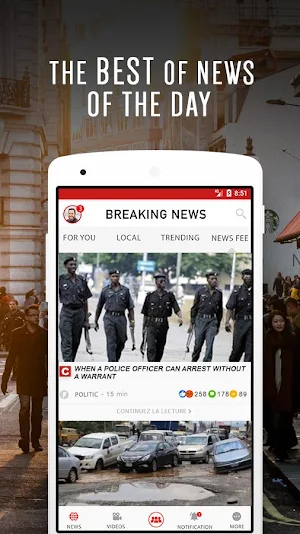 Nigeria Breaking News and Latest Local News App Screenshot 1