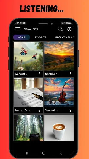 Wamu 88.5 App Washington Radio Screenshot 1