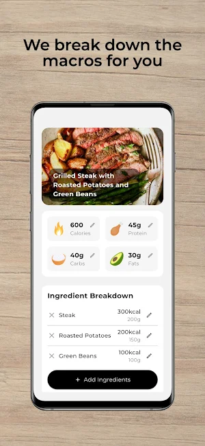 MacroIQ: Food tracker, Cal AI Screenshot 3