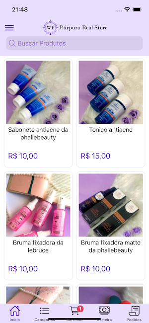 Purpura Real Store Screenshot 1