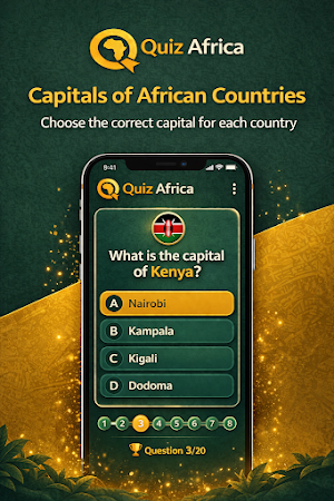 Quiz Afrique Screenshot 2