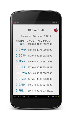 Durham Flight Centre W&B Screenshot 0