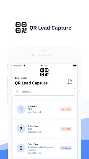 Qr Lead Capture Screenshot 0