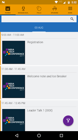 Amazon Tech Conf 2017 Screenshot 1