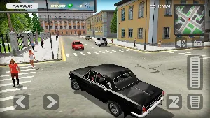GAZ 24: Russian Car Simulator Screenshot 0