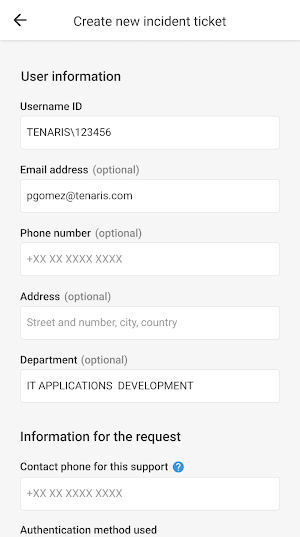 ITUS Mobile Screenshot 3