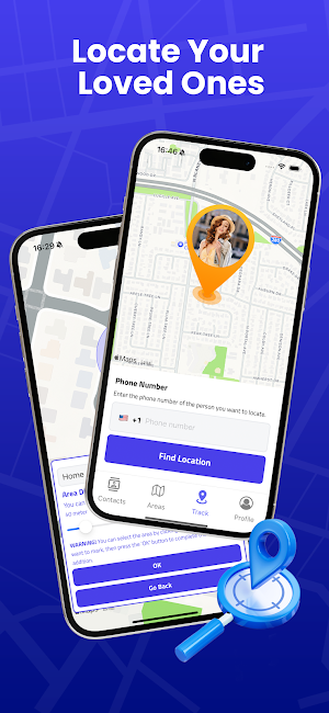 GeoTrack360: GPS Phone Locator Screenshot 1
