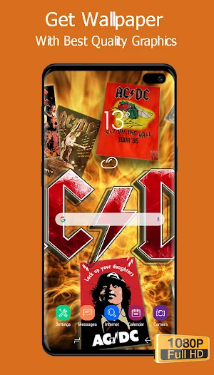 AC DC Wallpaper Screenshot 3