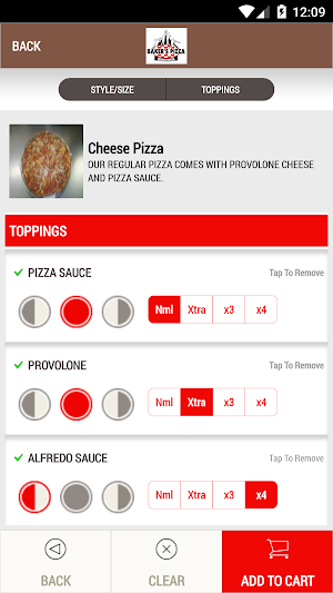 Baker’s Pizza Sports Shack Screenshot 3