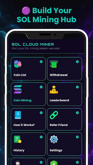 Solana Mining: SOL Miner Screenshot 0