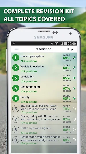 Dutch CBR Theory Test 2025 Screenshot 0