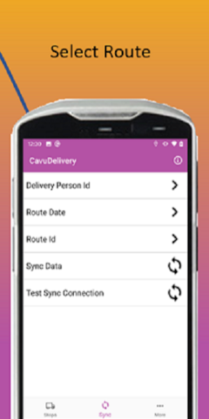 CAVU - Delivery App Screenshot 1
