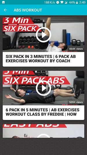 Home Workout : No Equipment Screenshot 3