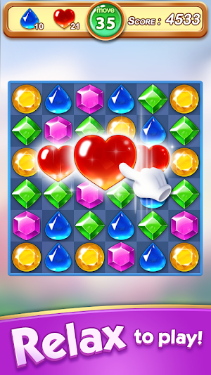 Jewel & Gem Blast - Match 3 Puzzle Game Screenshot 0