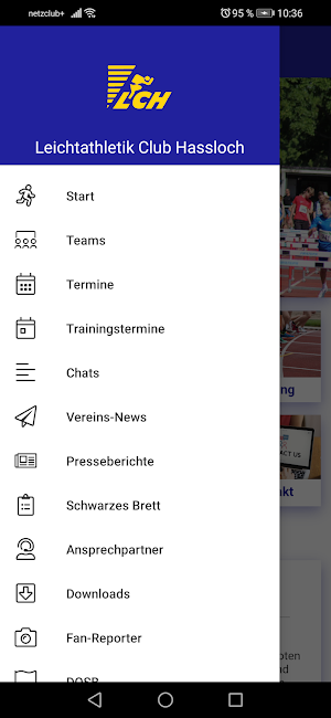 Leichtathletik Club Haßloch Screenshot 2