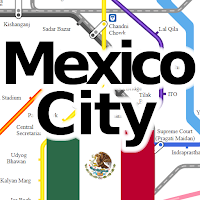Mexico City Metro Map