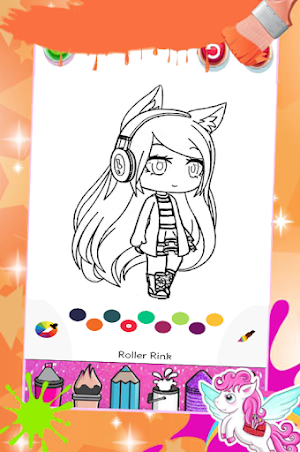 Coloring Book for Gacha Life Screenshot 3
