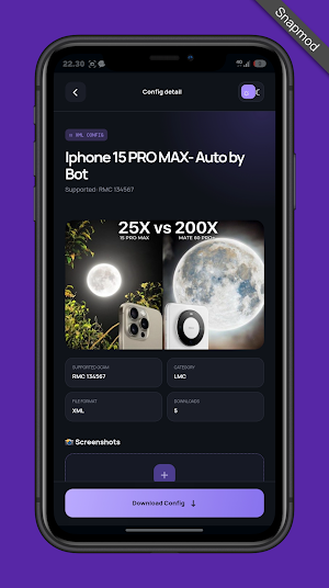 Gcam LMC - Config XML Screenshot 1