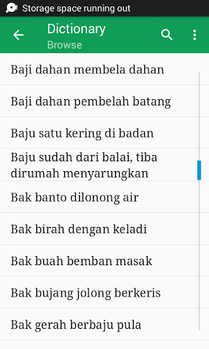 Kamus Peribahasa Indonesia Screenshot 0
