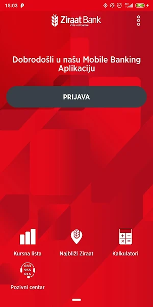 Ziraat Bank BH Mobile Screenshot 0