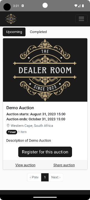 The Dealer Room Screenshot 0