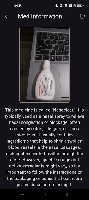 MedScan - Medicine Check App Screenshot 2