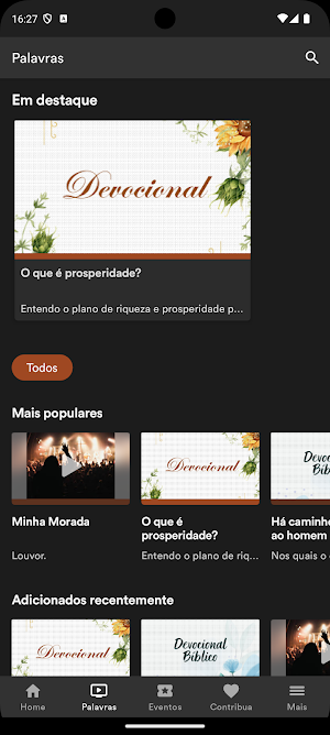 Ministério Fidelidade Screenshot 1