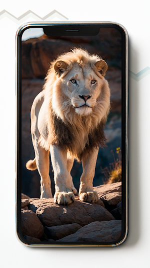 White Lion HD Wallpapers Screenshot 0