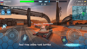 Future Tanks: Action Army Tank Games Screenshot 3