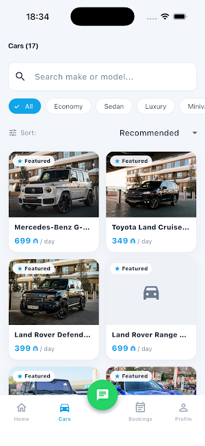 Hollywood Rent a Car Screenshot 1