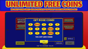 Video Poker Play Offline Screenshot 1