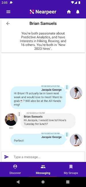 Nearpeer for Teams Screenshot 2