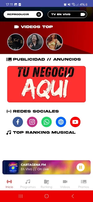 Radio Cartagena Fm Screenshot 3