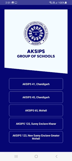 AKSIPS Group of Schools Screenshot 0