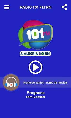 Rádio 101 fm rn Screenshot 1