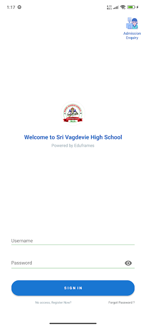Shriee Vaagdeive Schools Screenshot 0