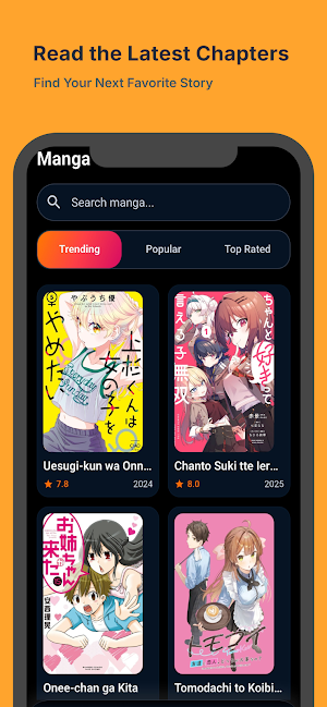 MangaMirror : Manga & Manhwa Screenshot 1