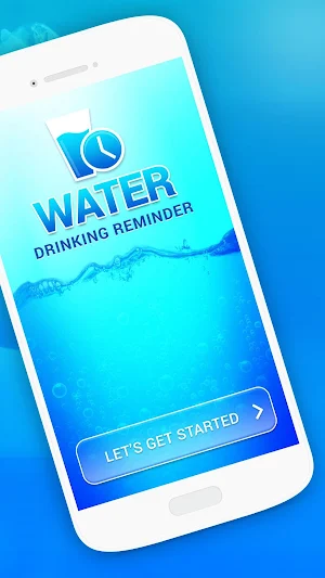 Water Drinking Reminder - Drink Water Reminder App Screenshot 1