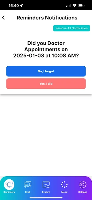 Reminderlink Screenshot 2