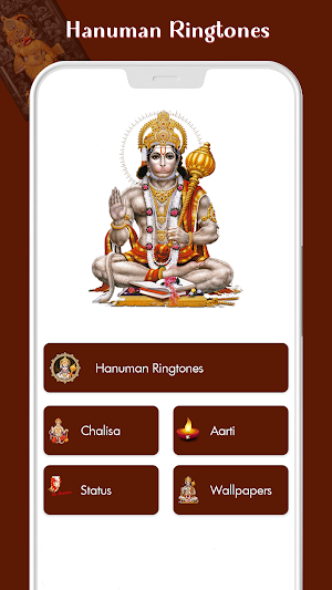 Hanuman Ringtones & Status Screenshot 0