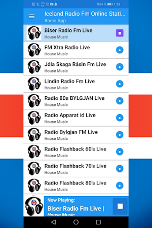 Iceland Radio Fm Online Statio Screenshot 1