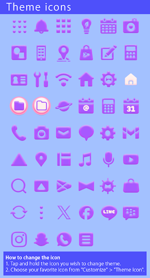 Melty Dream Theme +HOME Screenshot 3