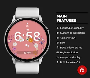 Spring Ultra Watch Face Screenshot 1